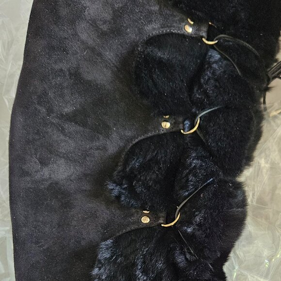 Jimmy Choo Boots -  Danube - Rabbit + suede - Picture 5 of 7